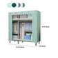 Contemporary Wardrobe Armoire Steel Wardrobe Closet with Legs