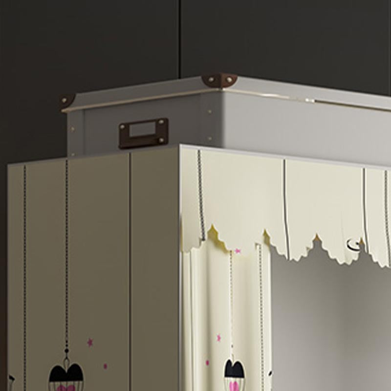 Metal Modern Cabinet for Bedroom Matte Finish Storage Cabinet Clearhalo 'Armoires & Wardrobes' 'armoires_wardrobes' 'Bedroom Furniture' 'furn' 'furn_armoires_wardrobes' 'Furniture' 6074830