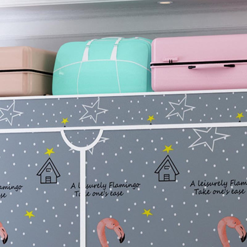 Matte afwerking Garderobe voor home eigentijdse opbergkast met metalen benen