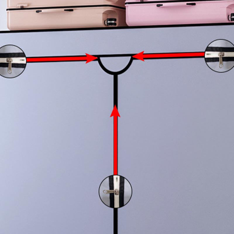 Matte afwerking Garderobe voor home eigentijdse opbergkast met metalen benen