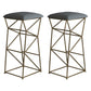 Modern Armless Counter Stool Iron Dining Room Bar Stool with Seat and Pedal