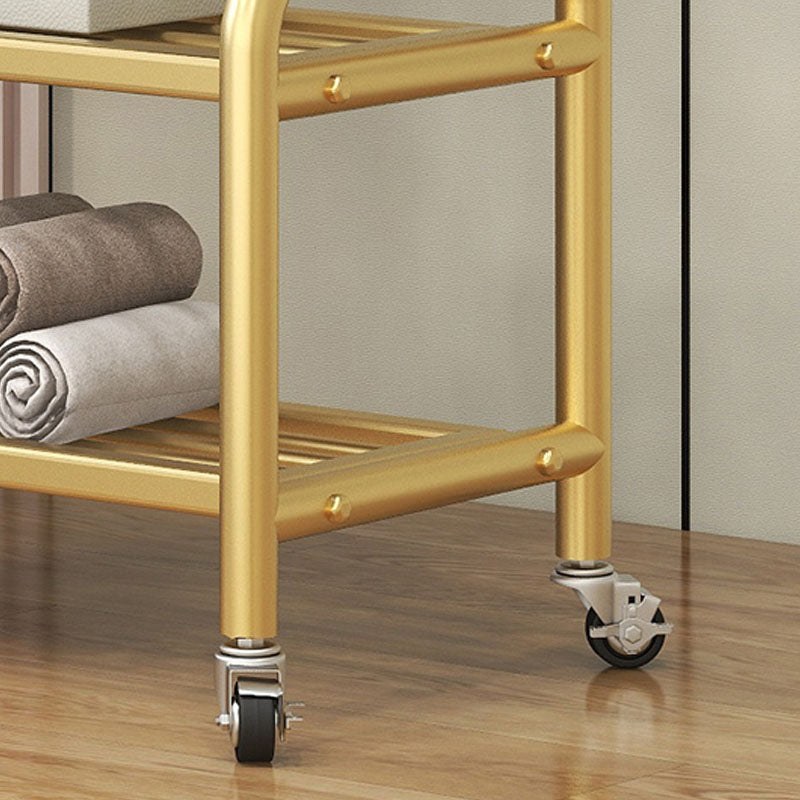 Modern Style Mobile Coat Rack Free Standing Hooks Design Metallic Coat Rack Clearhalo 'Entry & Mudroom Furniture' 'furn' 'furn_hall_tree_coat_racks' 'Furniture' 'Hall Trees & Coat Racks' 'hall_tree_coat_racks' 6083237