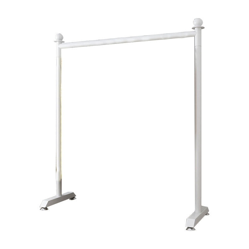 Modern Minimalist Metallic Coat Rack Free Standing 2 Leg Base Coat Rack Clearhalo 'Entry & Mudroom Furniture' 'furn' 'furn_hall_tree_coat_racks' 'Furniture' 'Hall Trees & Coat Racks' 'hall_tree_coat_racks' 6083398