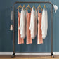 Modern Hall Stand Metal Hanging Rail y 4 ganchos repleto de casillas con castores