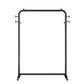 Modern Hall Stand Metal Hanging Rail y 4 ganchos repleto de casillas con castores