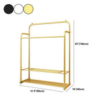 Modern Coat Rack Storage Shelves Iron Living Room Coat Hanger