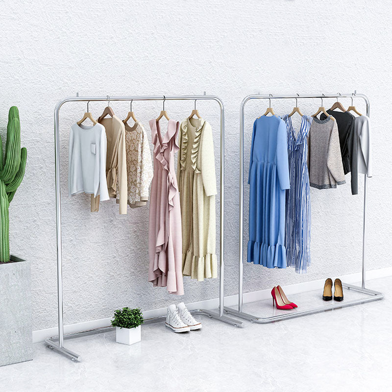 Industry Style Coat Rack Hanging Rail Metal Living Room Coat Hanger