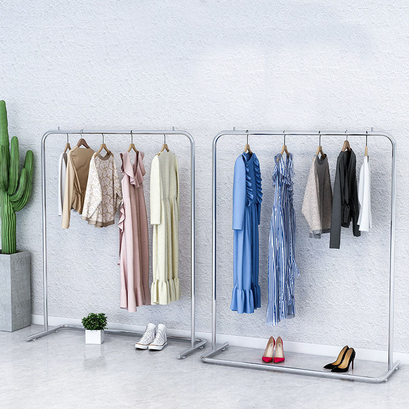 Industry Style Coat Rack Hanging Rail Metal Living Room Coat Hanger