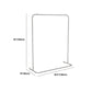 Industry Style Coat Rack Hanging Rail Metal Living Room Coat Hanger