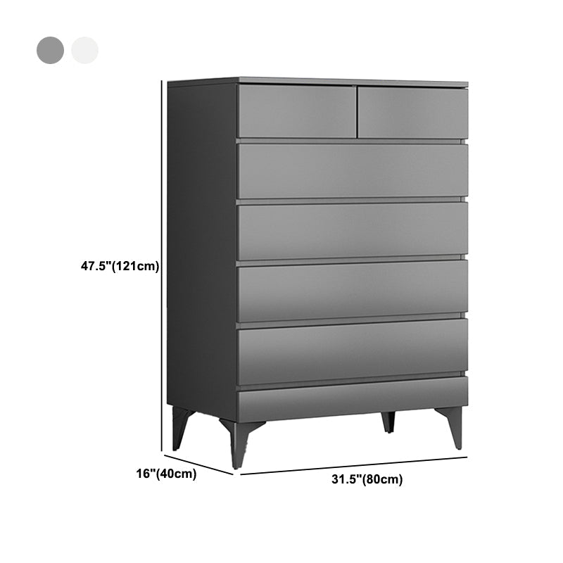 Moderne accentkist 15,74 "brede rechthoek standaardkist met 6 laden