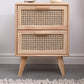 11.81" Wide Accent Chest Rattan Rectangle Standard Chest with Drawers