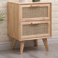 11.81" Wide Accent Chest Rattan Rectangle Standard Chest with Drawers