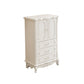17.71" Wide Accent Chest White Rectangle Standard Chest with Drawers