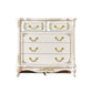 17.71" Wide Accent Chest White Rectangle Standard Chest with Drawers