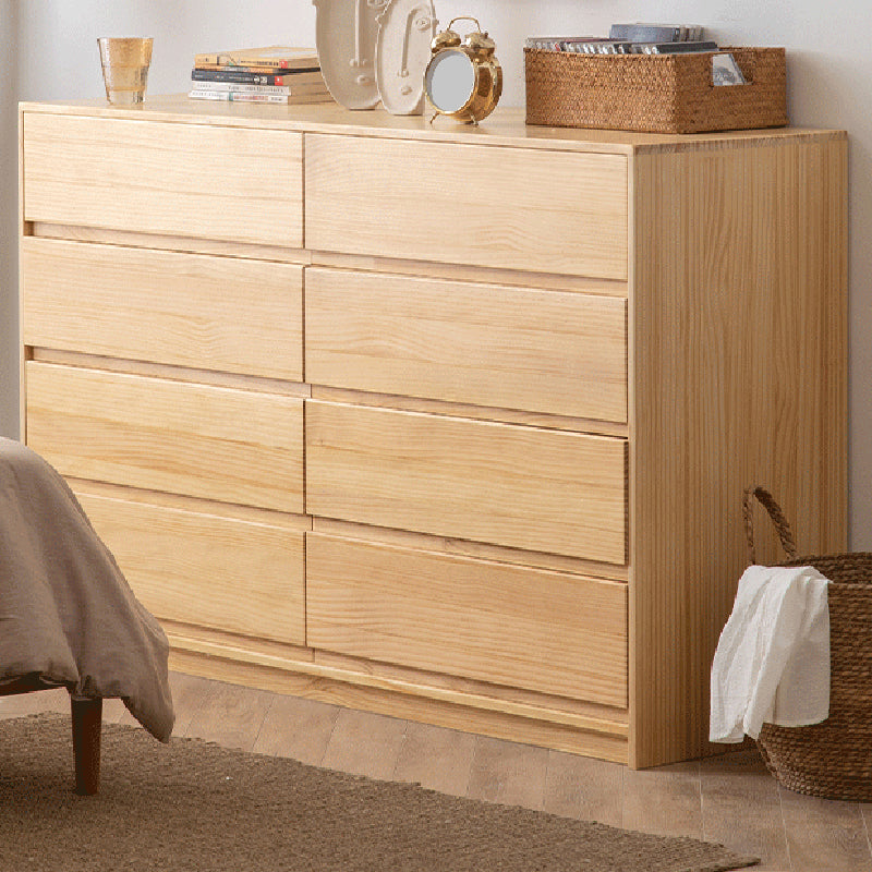 15.74" Wide Accent Chest Pine Rectangle Standard Chest with Drawers Clearhalo 'Cabinets & Chests' 'cabinets_chests' 'furn' 'furn_cabinets_chests' 'Furniture' 'Living Room Furniture' 6083889