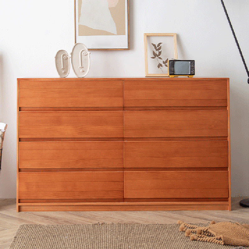 15.74" Wide Accent Chest Pine Rectangle Standard Chest with Drawers Clearhalo 'Cabinets & Chests' 'cabinets_chests' 'furn' 'furn_cabinets_chests' 'Furniture' 'Living Room Furniture' 6083911