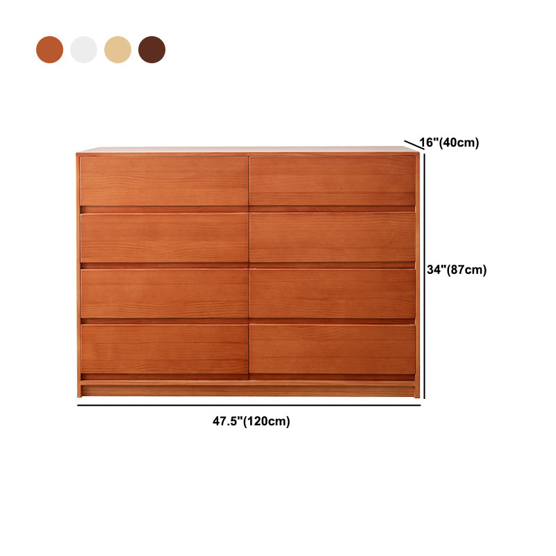 15.74" Wide Accent Chest Pine Rectangle Standard Chest with Drawers Clearhalo 'Cabinets & Chests' 'cabinets_chests' 'furn' 'furn_cabinets_chests' 'Furniture' 'Living Room Furniture' 6083915