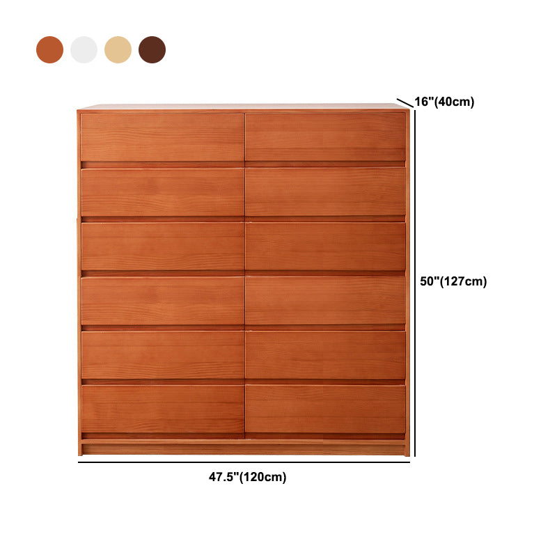 15.74" Wide Accent Chest Pine Rectangle Standard Chest with Drawers Clearhalo 'Cabinets & Chests' 'cabinets_chests' 'furn' 'furn_cabinets_chests' 'Furniture' 'Living Room Furniture' 6083917