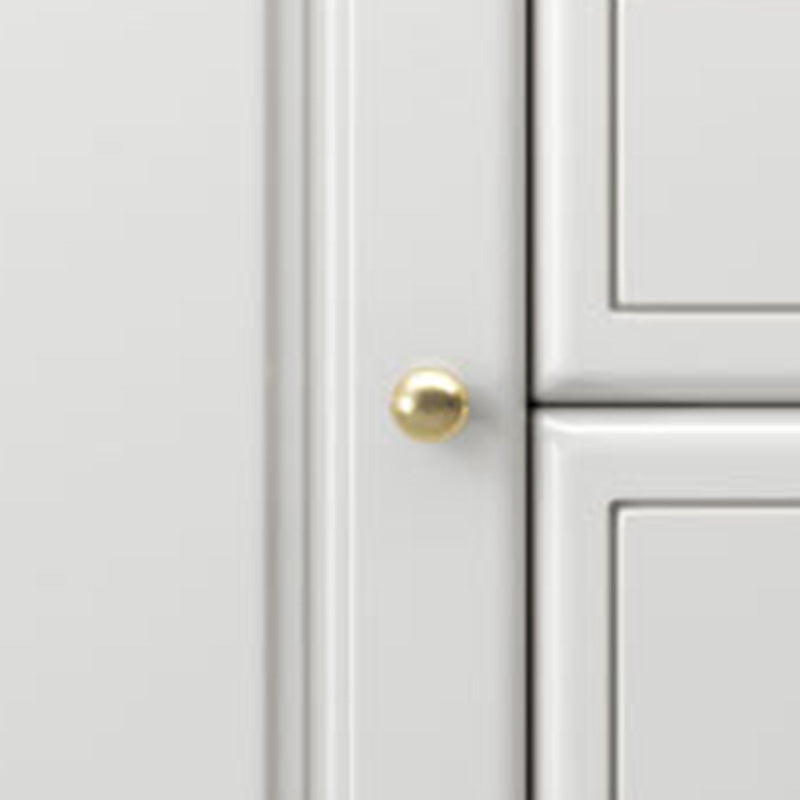 Armoire à accent de 15,74 "de large armoire latérale en caoutchouc avec 1 portes et 5 tiroirs