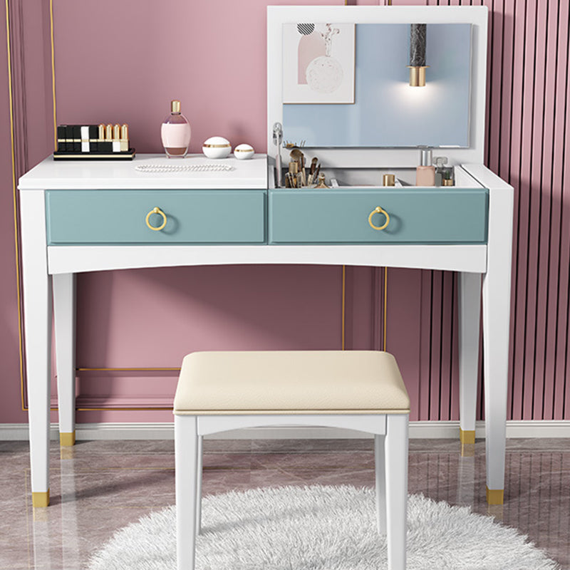 39.37 "un tavolo da toeletta per vanità cassetto tavolo a specchio singolo