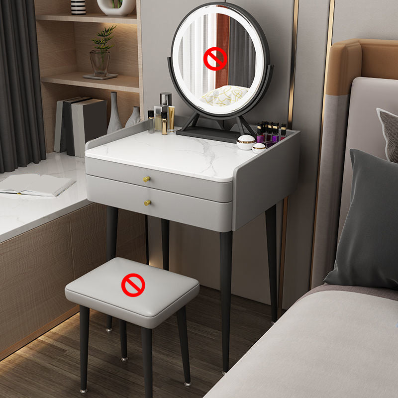 Tope de tocador moderno de dos piezas Top 23.62 "Bocino de ancho