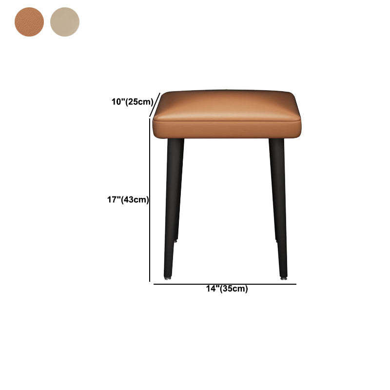 Tocador contemporáneo 2 cajones de almacenamiento tocador con taburetes acolchados