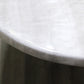 Glam rechthoekige witte salontafel met marmeren blad en stalen onderstel