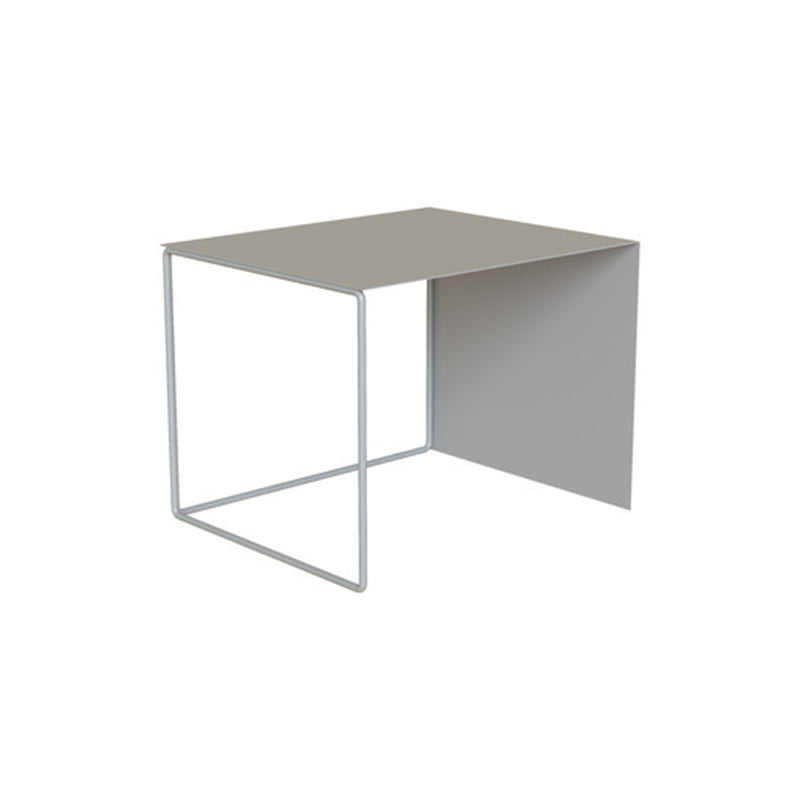 Trestle Coffee Table Mid-Century Modern Iron Coffee Table for Living Room Grey Clearhalo 'Coffee & Accent Tables' 'Coffee Tables' 'coffee_tables' 'furn' 'furn_coffee_tables' 'Furniture' 'Living Room Furniture' 6084485