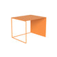 Trestle Coffee Table Mid-Century Modern Iron Coffee Table for Living Room Orange Clearhalo 'Coffee & Accent Tables' 'Coffee Tables' 'coffee_tables' 'furn' 'furn_coffee_tables' 'Furniture' 'Living Room Furniture' 6084487