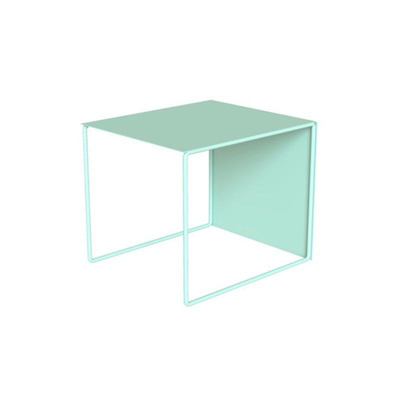 Trestle Coffee Table Mid-Century Modern Iron Coffee Table for Living Room Fruit Green Clearhalo 'Coffee & Accent Tables' 'Coffee Tables' 'coffee_tables' 'furn' 'furn_coffee_tables' 'Furniture' 'Living Room Furniture' 6084492