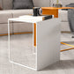 Trestle Coffee Table Mid-Century Modern Iron Coffee Table for Living Room Clearhalo 'Coffee & Accent Tables' 'Coffee Tables' 'coffee_tables' 'furn' 'furn_coffee_tables' 'Furniture' 'Living Room Furniture' 6084496