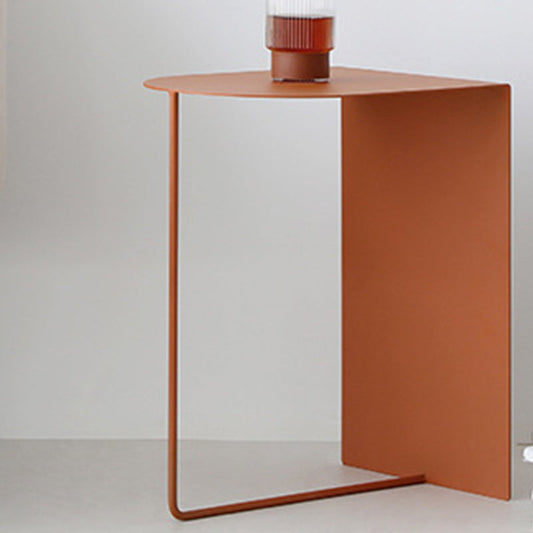 19.7" Tall Iron Side Table Mid-Century Sofa Side Accent Table Clearhalo 'Coffee & Accent Tables' 'End & Side Tables' 'end_side_tables' 'furn' 'furn_end_side_tables' 'Furniture' 'Living Room Furniture' 6084924