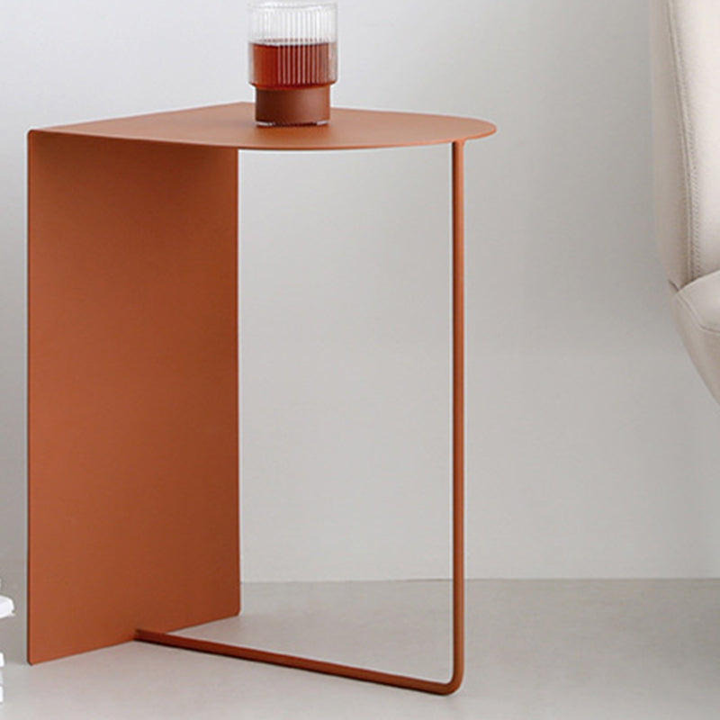 19.7" Tall Iron Side Table Mid-Century Sofa Side Accent Table Clearhalo 'Coffee & Accent Tables' 'End & Side Tables' 'end_side_tables' 'furn' 'furn_end_side_tables' 'Furniture' 'Living Room Furniture' 6084928