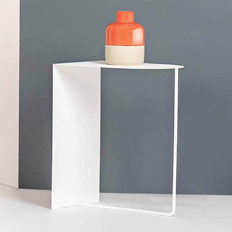 19.7" Tall Iron Side Table Mid-Century Sofa Side Accent Table Clearhalo 'Coffee & Accent Tables' 'End & Side Tables' 'end_side_tables' 'furn' 'furn_end_side_tables' 'Furniture' 'Living Room Furniture' 6084944