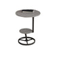 Modern Double Tier Side End Table Round Corner Table for Living Room Clearhalo 'Coffee & Accent Tables' 'End & Side Tables' 'end_side_tables' 'furn' 'furn_end_side_tables' 'Furniture' 'Living Room Furniture' 6084979