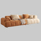 Contemporary Recessed Arm Standard Sofa Cushions Seating for Apartment