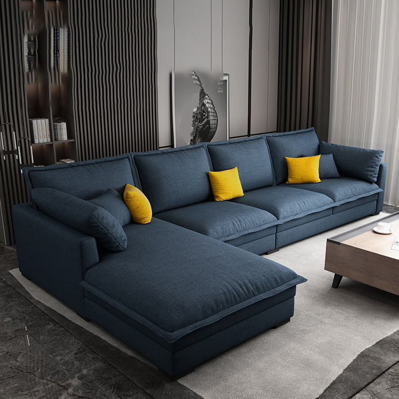 Tessuto a 4 posti Cassoso a forma di L a forma di L a forma quadrata sezionale.