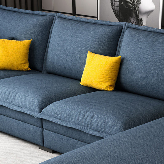 Tessuto a 4 posti Cassoso a forma di L a forma di L a forma quadrata sezionale.