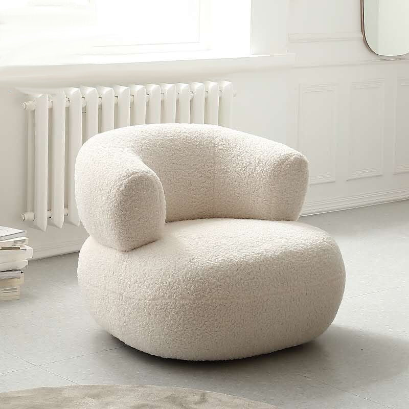 31,88 "Chaise de baril en laine de large