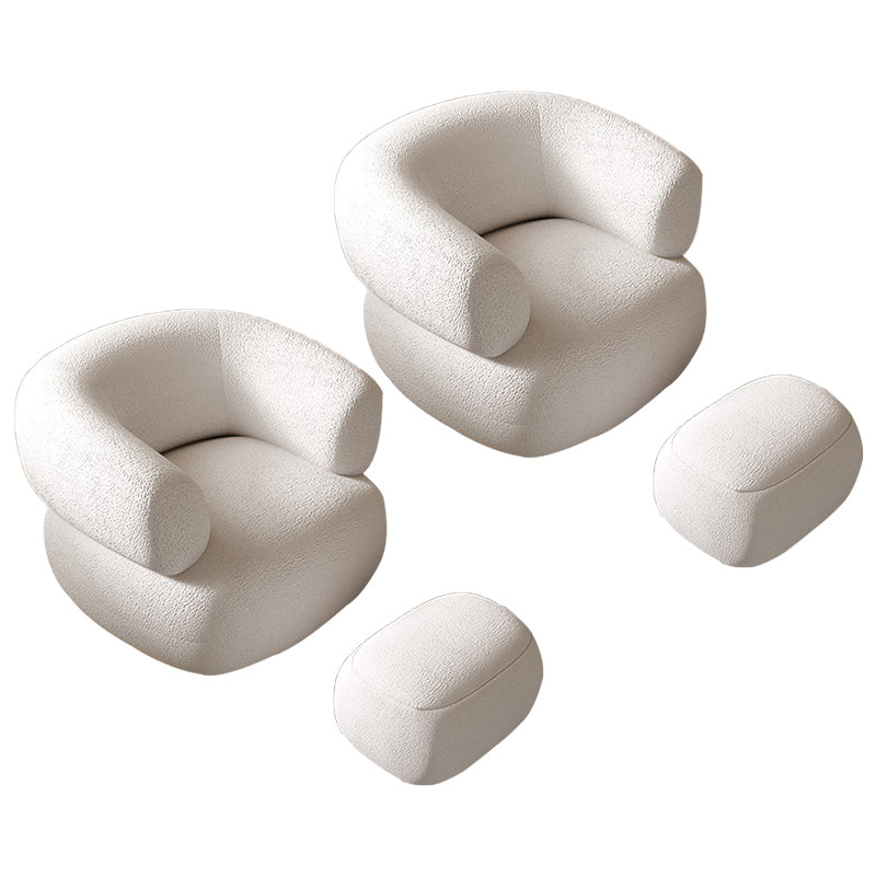 31,88 "Chaise de baril en laine de large