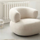 31,88 "Chaise de baril en laine de large