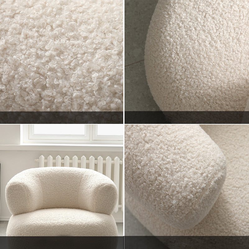 31,88 "Chaise de baril en laine de large