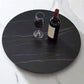 Modern style Round Dinner Table Steel Pedestal Base Table for Room