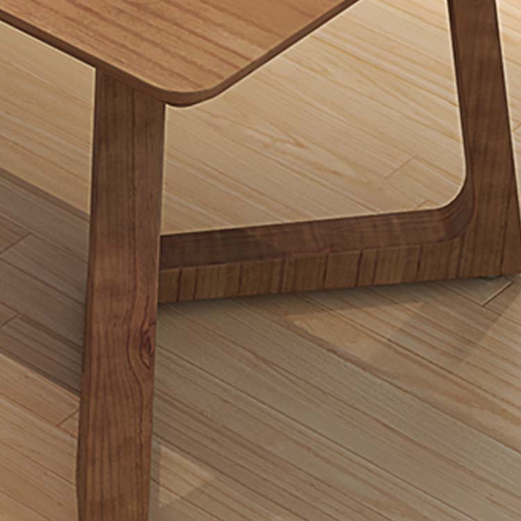 Tavolo da pranzo in legno in legno in legno tradizionale tavolo da rettangolo di lusso con base a slitta