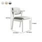 Contemporary Style Chair Armless Open Back Chair with Wood Legs for Home Clearhalo 'Dining Chairs' 'Dining Tables & Seating' 'dining_chair' 'furn' 'furn_dining_chair' 'Furniture' 'Kitchen & Dining Furniture' 6086240