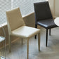 Designer Style Armless Chair Solid Back Side Leather Indoor Chair for Restaurant