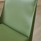 Designer Style Armless Chair Solid Back Side Leather Indoor Chair for Restaurant