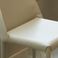 Designer Style Armless Chair Solid Back Side Leather Indoor Chair for Restaurant