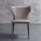 Contemporary Style Chair Armless Wingback Side Chair with Metal Legs for Home