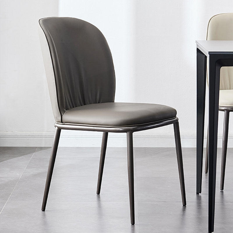 Industriële stijl stoel eetstoelen zonder melaten met metalen benen voor thuis